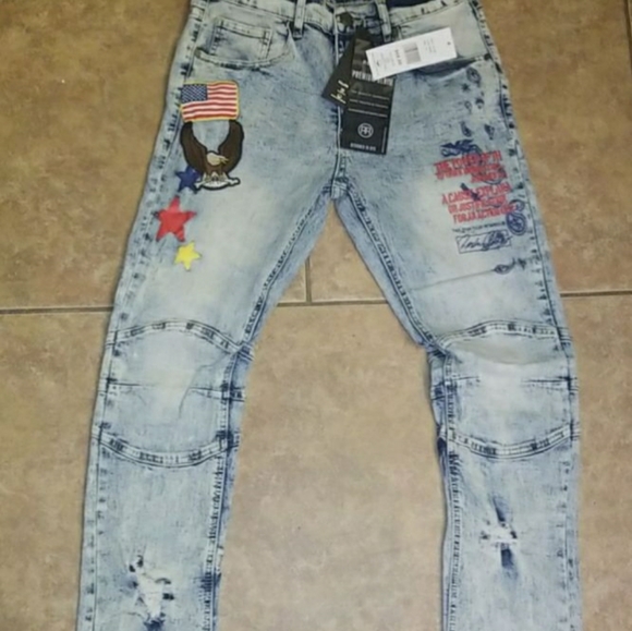 🆕️eagle emblem Denim Jean's 30w - Picture 4 of 11
